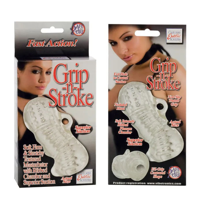 Male Sex Toys California Exotic Novelties Grip N Stroke Masturbator