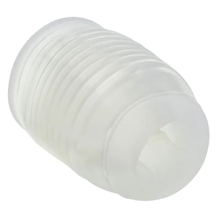 Calexotics Anal Pop Sock Ribbed Clear Calexotics Anal Pop Sock Ribbed Clear