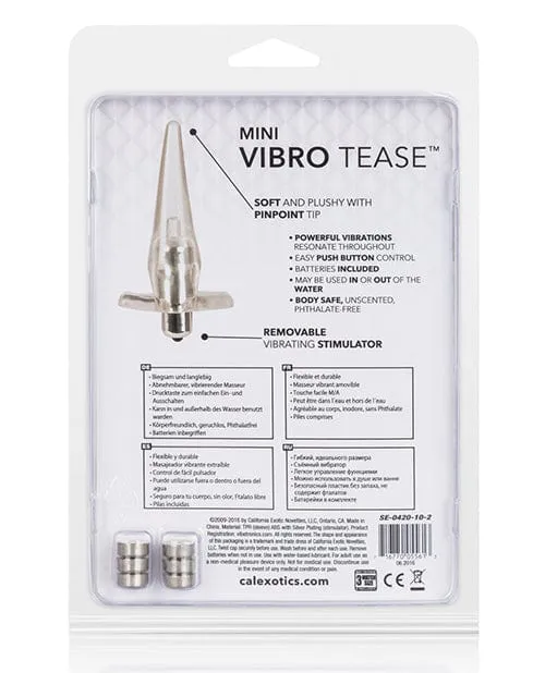 Female Sex Toys CalExotics Mini Vibro Tease Female Sex Toys CalExotics Mini Vibro Tease