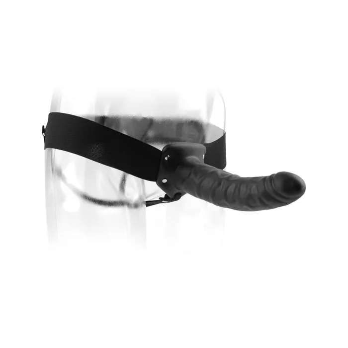Pipedream Female Sex Toys Fetish Fantasy Series 8 Hollow Strapon Black Pipedream Female Sex Toys Fetish Fantasy Series 8 Hollow Strapon Black
